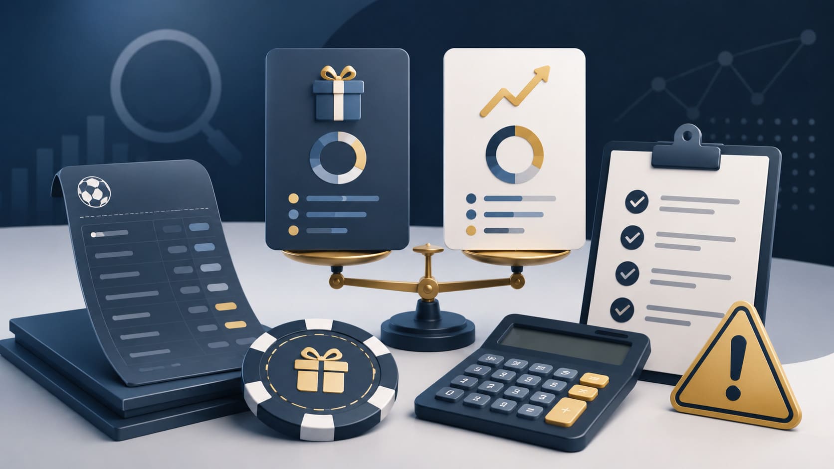 Illustration till guiden om oddsbonusar och bettingvillkor på VinnaPengar.com