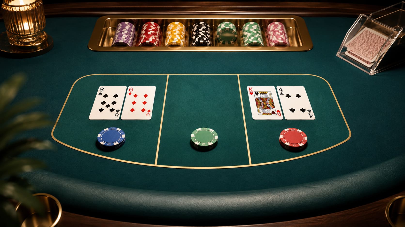 Illustration till guiden om baccarat online på VinnaPengar.com