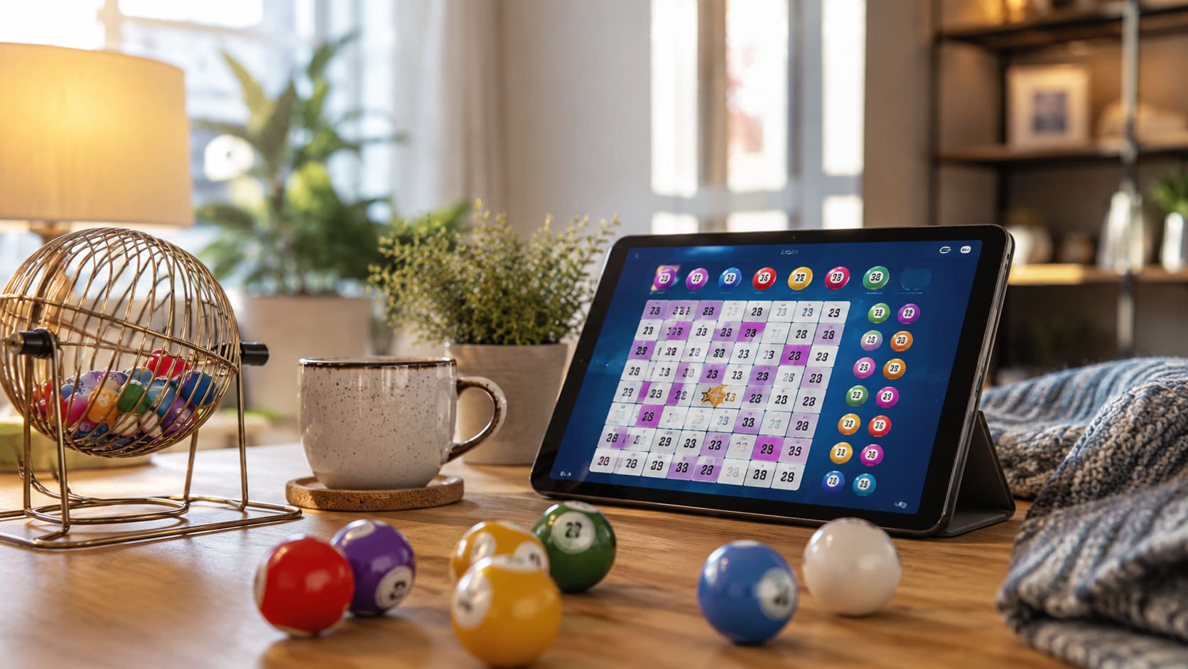 Illustration till guiden om bingo online på VinnaPengar.com